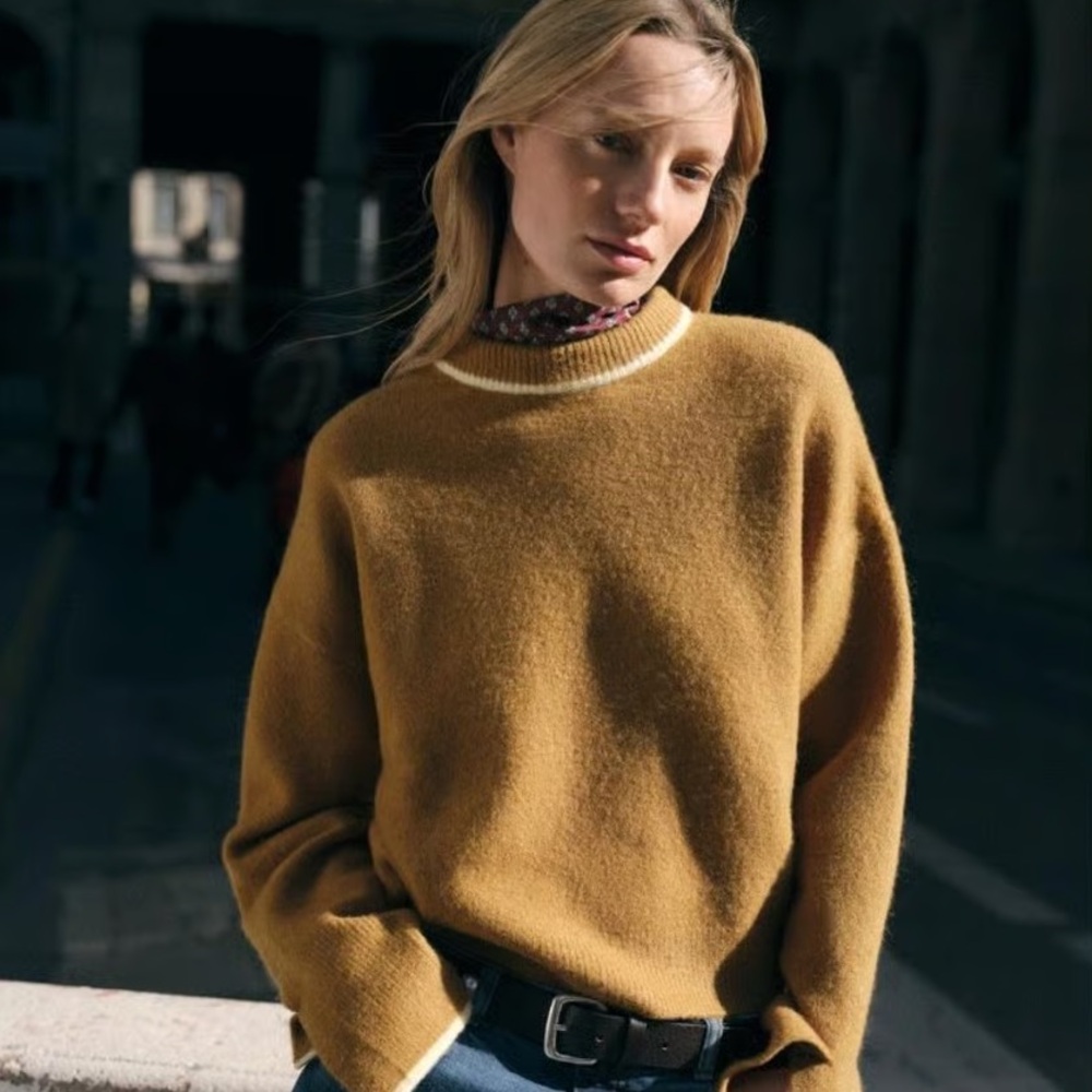 Mustard Yellow Sweater